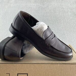 Marc Fisher Women's ILITHIA Loafer, Dark Brown 201, size 8 *flaw*  S027